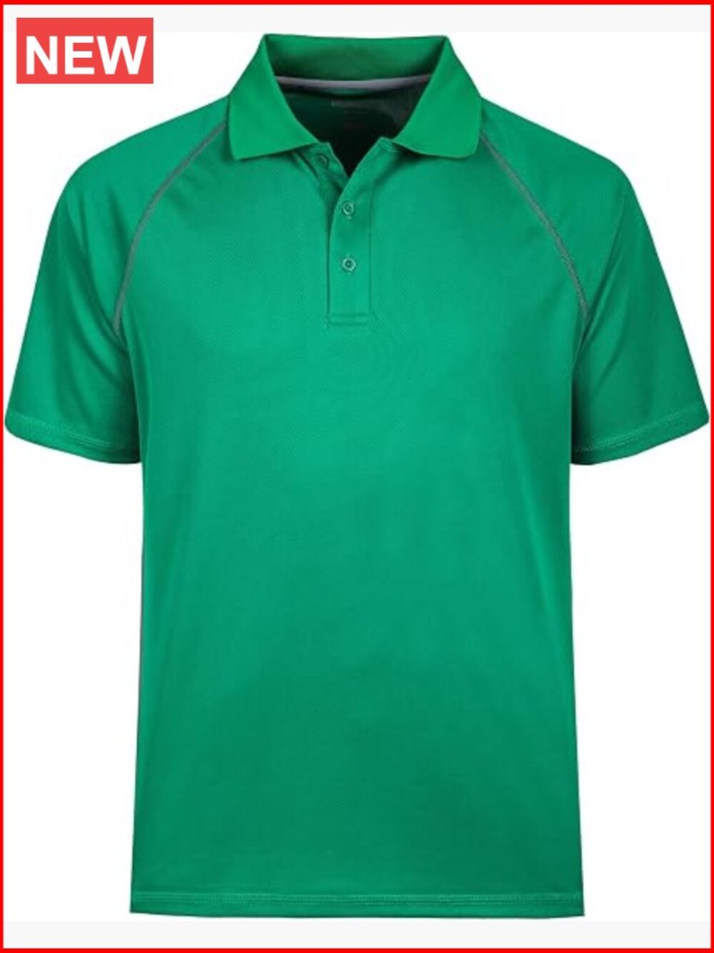 Performance Golf Polo Shirt Quick Dry Moisture Wicking Athletic Running Top